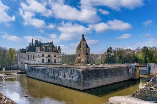 Cuadro en lienzo The Château de Chenonceau, also known as the ladies' castle, is a 16th-century residential-style castle located in the French commune of Chenonceaux, in the Indre-et-Loire department