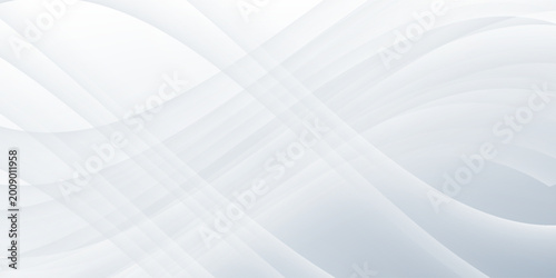 Fotografía Abstract blue white and gray polygon triangle pattern gradient background