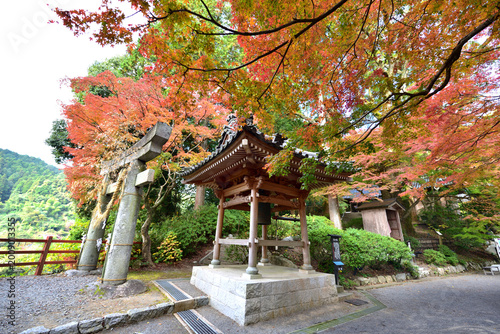 Картината върху платно Daikozenji Temple is the most famous landmark in Kiyama, Saga Prefecture, Japan