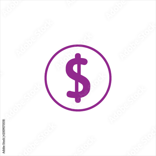 Green 3d dollar sign icon vector illustration for business and financial banking currency symbol representing money cash and wealth in the global economy
