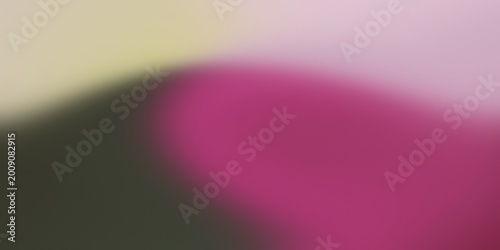 Abstract gradient background with soft blurred transition of pink, yellow and dark colors. Smooth color blend for modern graphic design layout, digital presentation and banner texture.