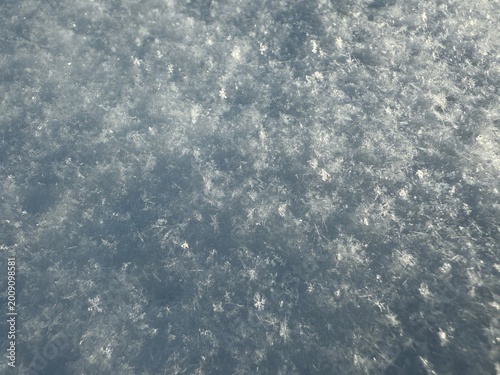 Snow winter white snowflakes background.