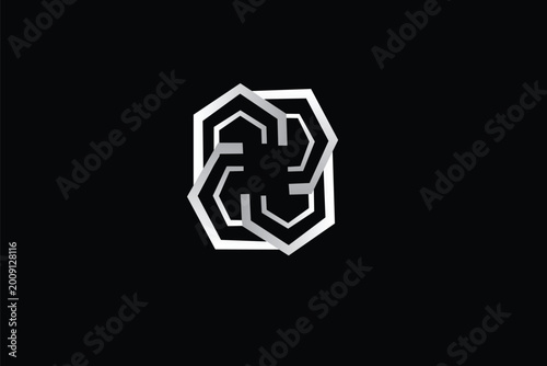 Polygon Flower Logo