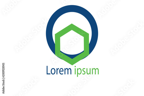 Polygon Flower Logo