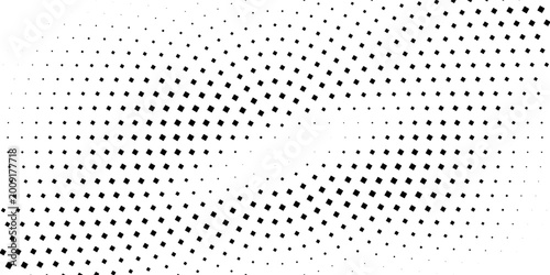 Canvas-taulu Pixel dissolved disperse mosaic background