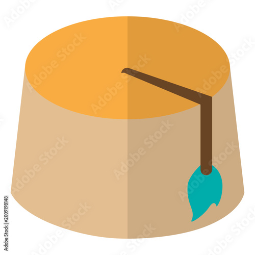 Canvas Print Hat dessert