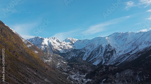 montañas en el pirineo francés