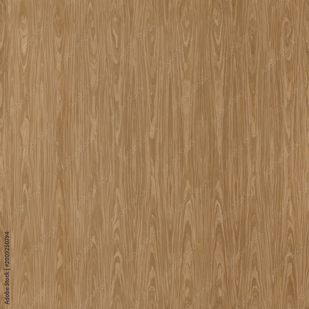 Fototapeta premium Seamless light brown oak wood veneer texture background.