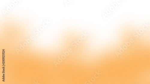 Orange gradient background texture isolated on white background, illustration