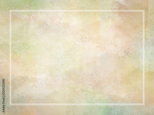 Cuadro en lienzo Abstract Watercolor Backdrop: A soft, textured watercolor backdrop with subtle hues, perfect for adding a touch of elegance and artistic flair to any design