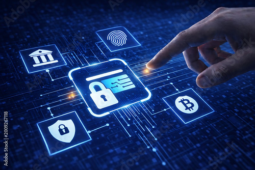 Digital Security and Personal Data Protection with Biometric and Blockchain Technology
