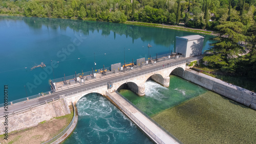 diga di salionze lago di garda