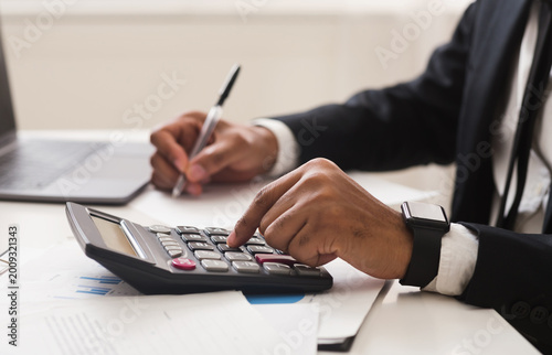Foto Accounting consulting concept