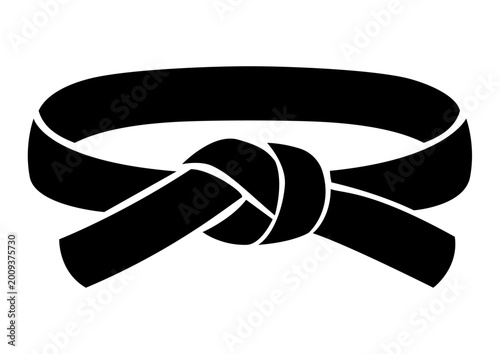 Canvas-taulu Judo logo, label, badge, design element