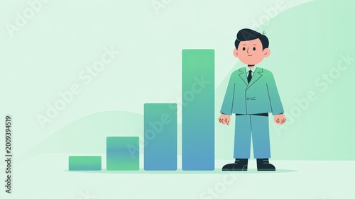 Modern Illustration with Clean Minimalist Design and Stylish Aesthetic