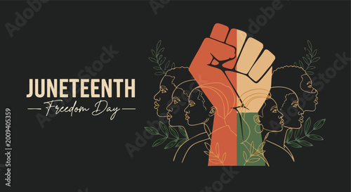 Foto Juneteenth Freedom Day Illustration