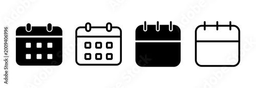 Calendar icon vector illustration. Calender sign and symbol. Schedule icon symbol