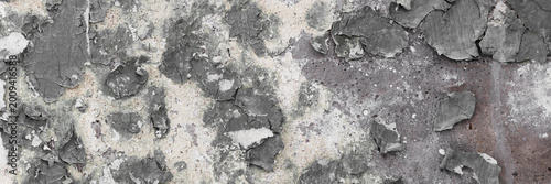 Tableau sur toile Peeling paint on the wall
