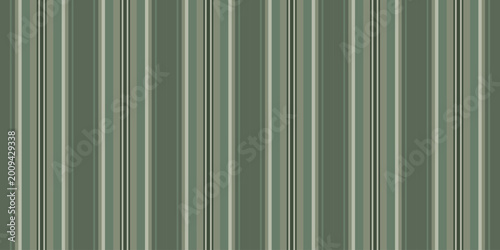 Slika na platnu Elegant sage green and beige vertical stripes pattern