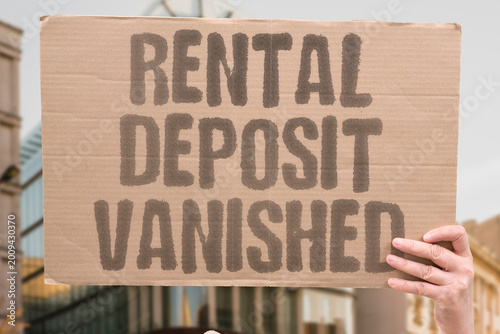 Foto "Rental Deposit Vanished" Tenants lose upfront rental deposits to fraudulent online listings that disappear without legal recourse