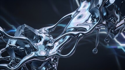 abstract illustration vector digital design beautiful background wallpaper banner