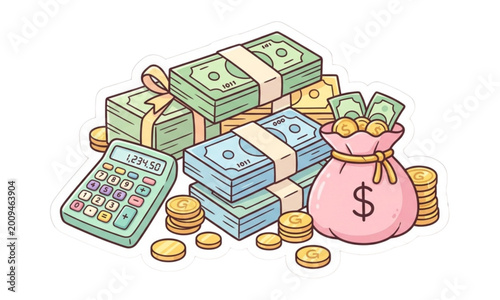 Foto money in a bag