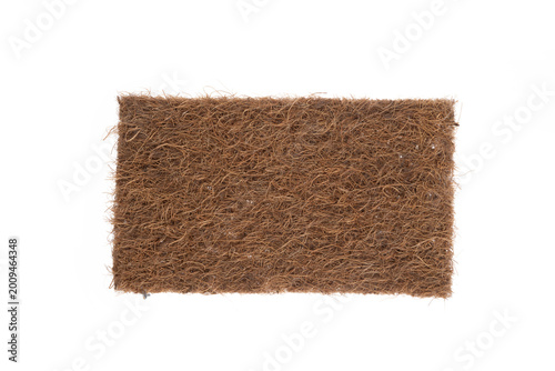 Obraz na płótnie Close-up mattress made of coconut fiber