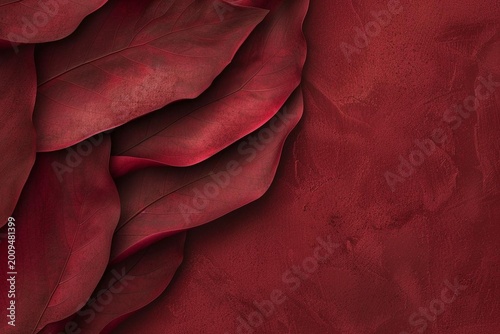 red fabric texture