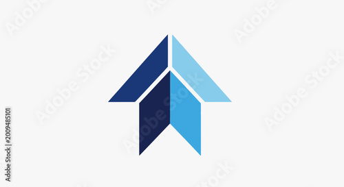 Geometric shapes pointing upwards together. Free Download Geometric shapes pointing upwards together. - GFXLoad