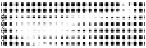 Bild auf Leinwand Abstract vector art with dense halftone dots and textured overlay dot pattern sc