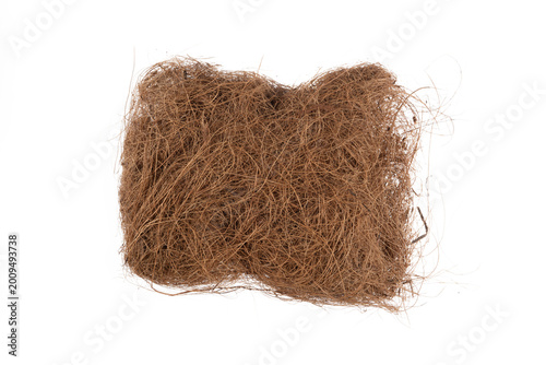 Foto Close-up mattress made of coconut fiber