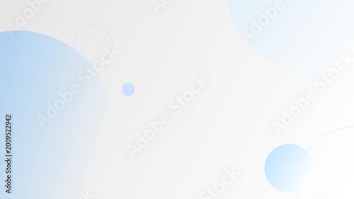 Abstract Minimal Blue Circle Geometric Motion Background Loop