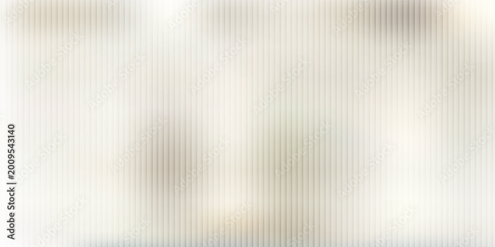 Fototapeta premium Vector ribbed glass texture background. Light grey beige white ribbed glass. Mesh gradient. acrylic ribbed bath surface. Ribbed glass background semitransparent overlay. Bath wall window