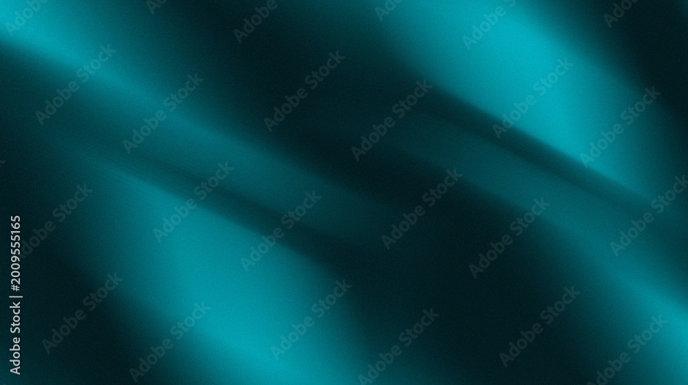 Fototapeta premium Deep Petroleum background (black green) with a very smooth waveform, resembling a viscous yet graceful fluid flow