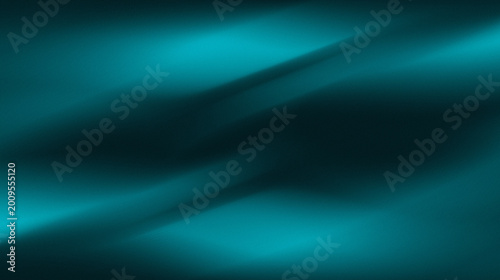 Vászonkép Deep Petroleum background (black green) with a very smooth waveform, resembling