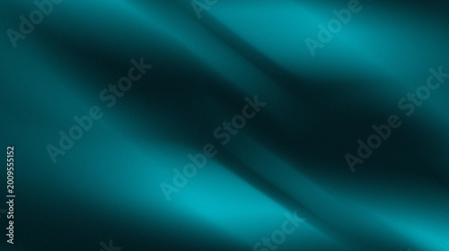 Εκτύπωση καμβά Deep Petroleum background (black green) with a very smooth waveform, resembling