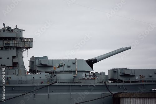 Εκτύπωση καμβά the military ship