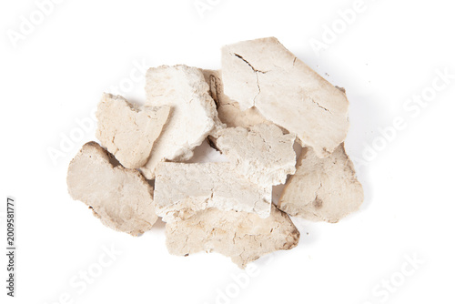 Obraz na plátne Poria cocos pieces, traditional chinese medicine fu ling herb