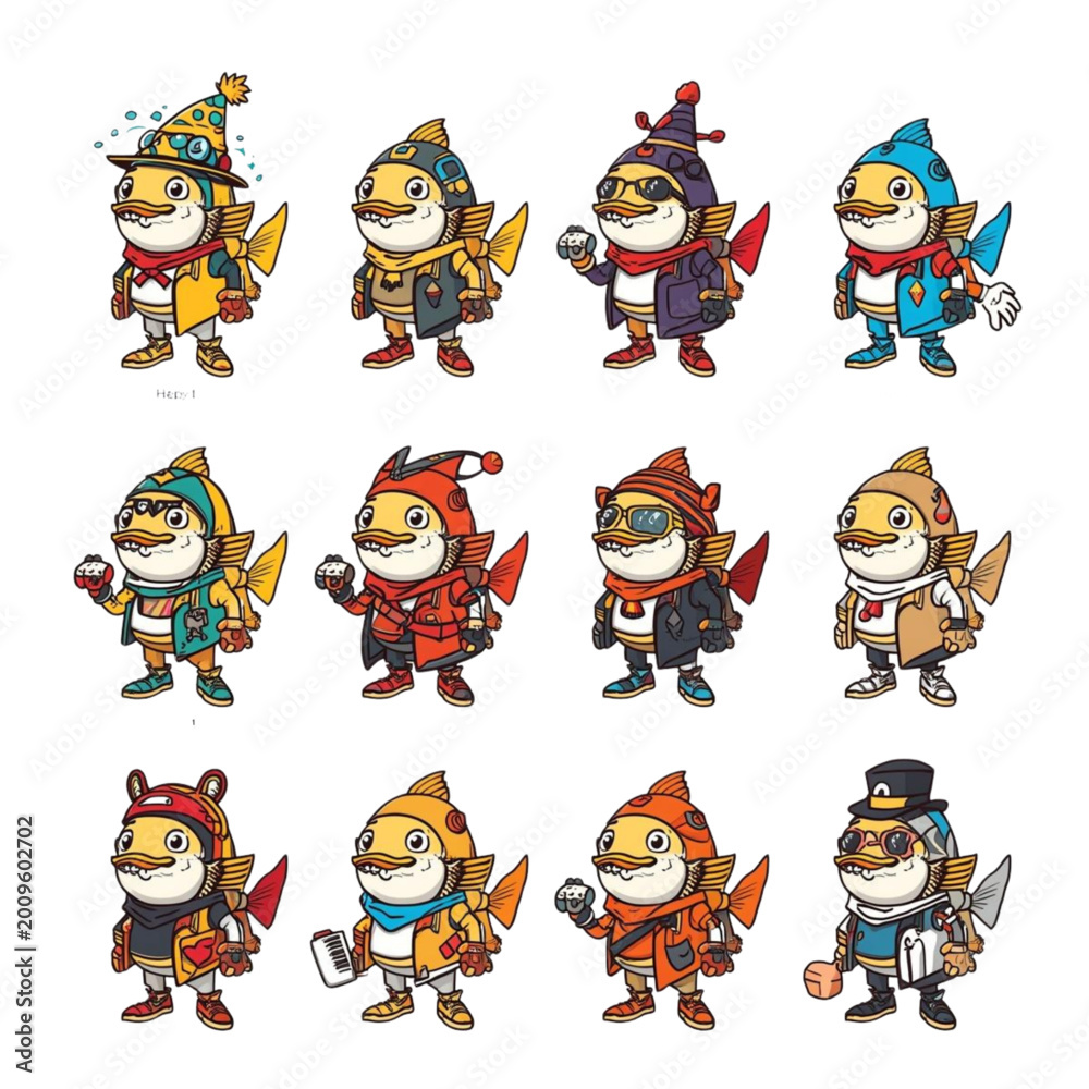 Fototapeta premium cartoon pirate collection