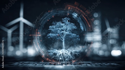 A green planet requires energy and sustainability to balance the environment and lessen the impact of a warming climate.