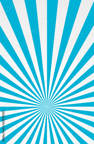 Light Blue Sunburst Background (Vertical)