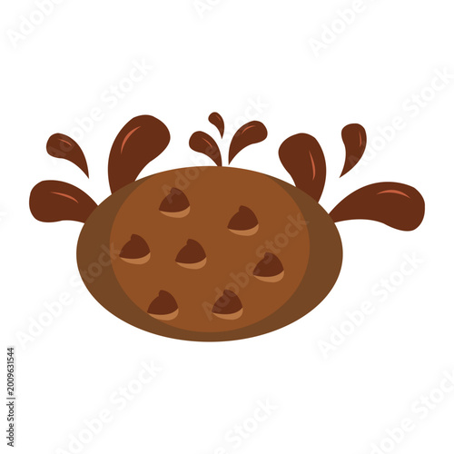 Modern World Chocolate Day Illustration