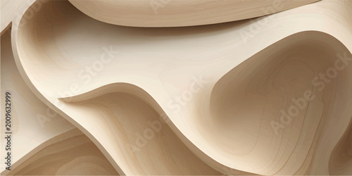 Schilderij op canvas A brown oak wood texture background featuring a natural grain design that mimics