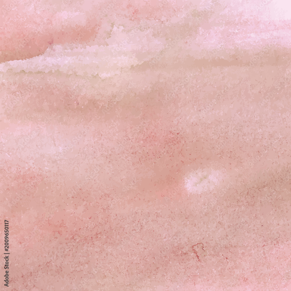 Fototapeta premium Light Pink Watercolor Wash Background