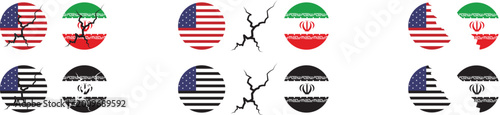 Foto USA and Iran Fist Punch Clash