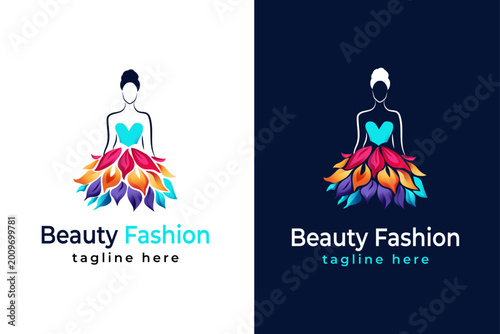 minimal fashion logo template - vector illustration
