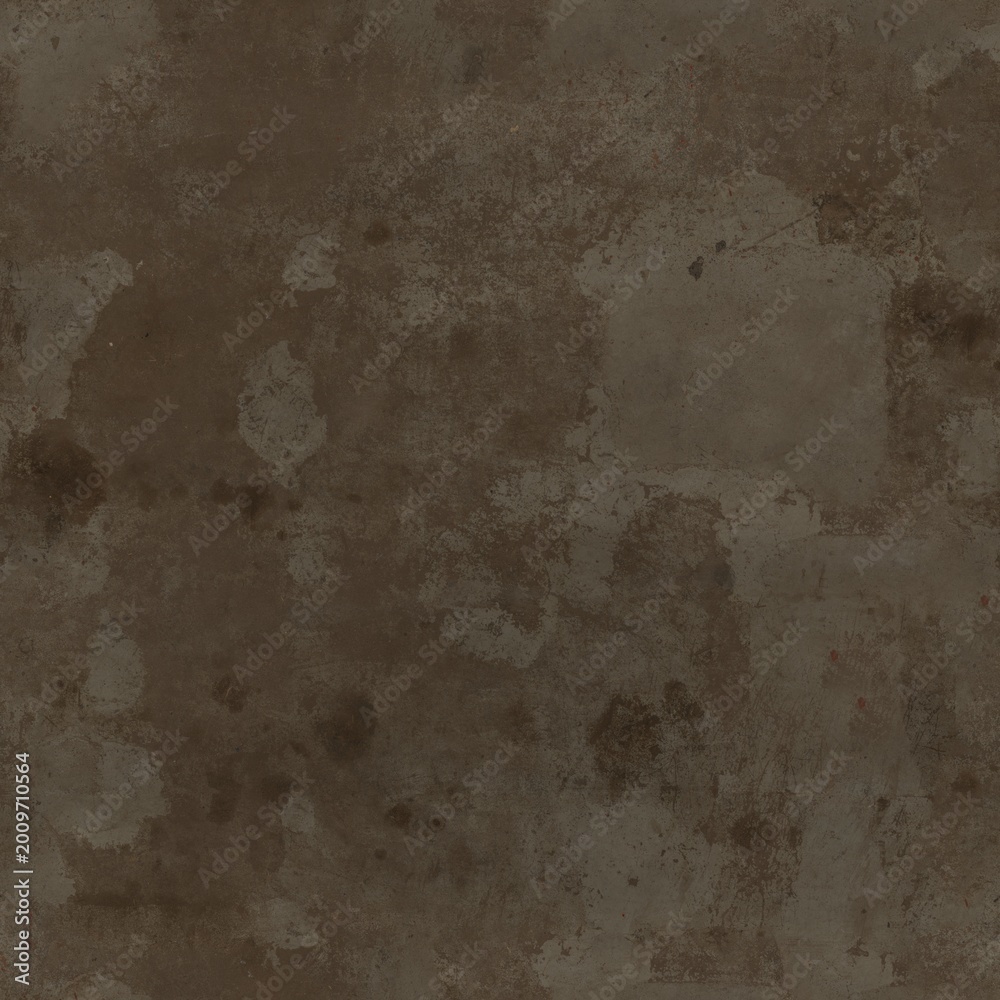 Fototapeta premium Distressed Dark Brown Grunge Concrete Wall Texture Background for Design