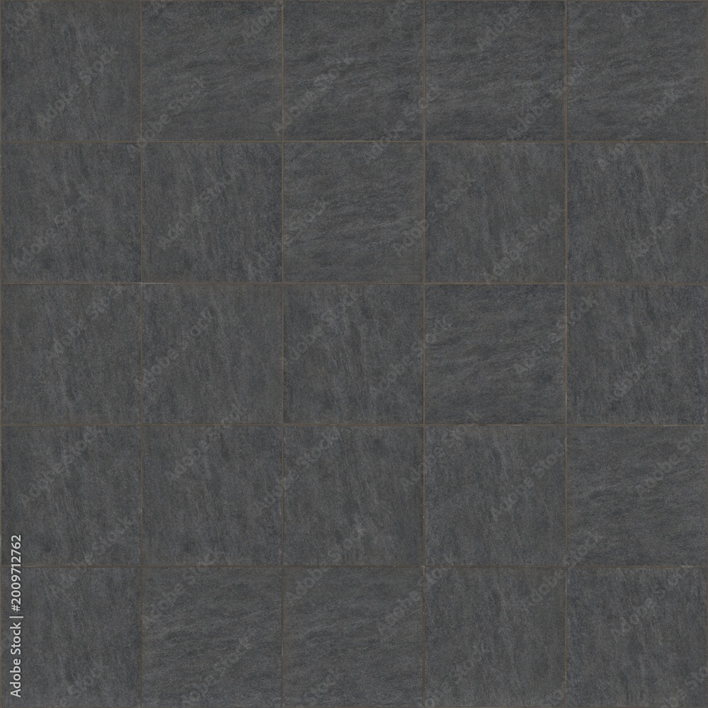 Fototapeta premium Square Textured Seamless Slate Tile Flooring Design Background