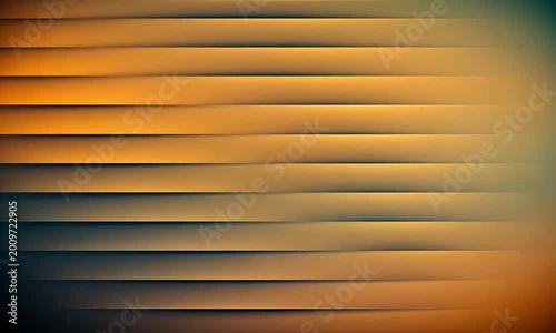 Horizontal Abstract Lines with Warm Orange and Yellow Glow