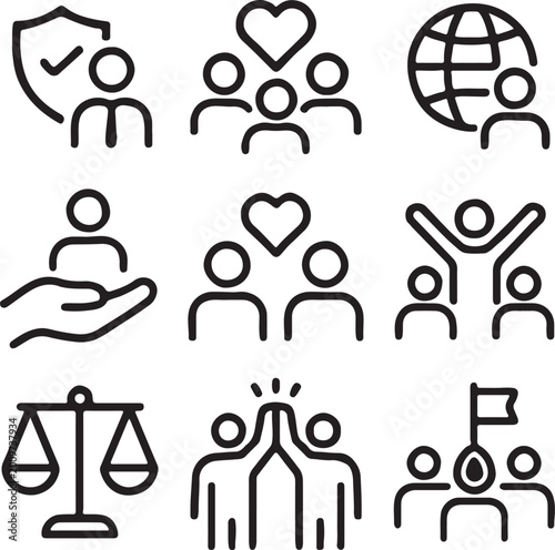 set of icons
set of vector icons
set of icons for web design